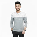 Men's Full Sleeve Screen Print T-Shirt | Casual Summer Party Wear | Premium Cotton Tee