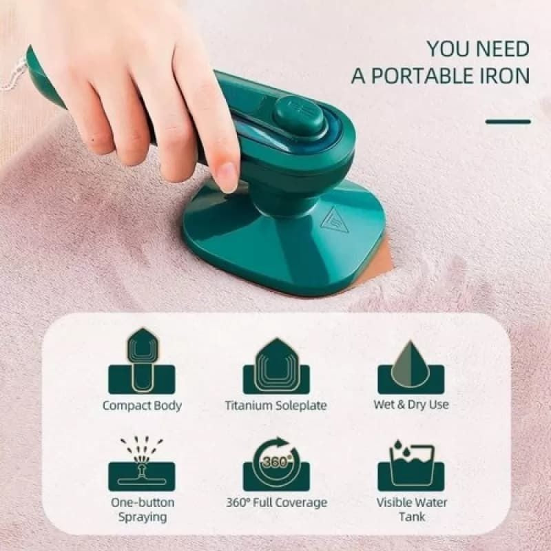 800W Steam Iron – Powerful Performance, Smooth Glide & Reliable Daily Ironing