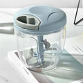 Manual Vegetable & Food Chopper – Easy Hand Cutter for Quick Kitchen Food Preparation (Random Color)