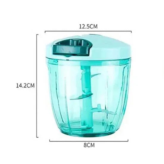Manual Vegetable & Food Chopper – Easy Hand Cutter for Quick Kitchen Food Preparation (Random Color)